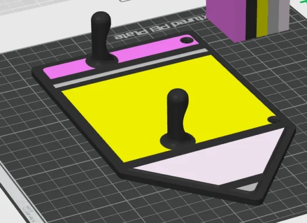 Base Pases para Baño Personalizables – Modelo STL para Impresión 3D