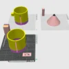 ✏️ Portapapel Higiénico en Forma de Lápiz — Modelo STL 3D