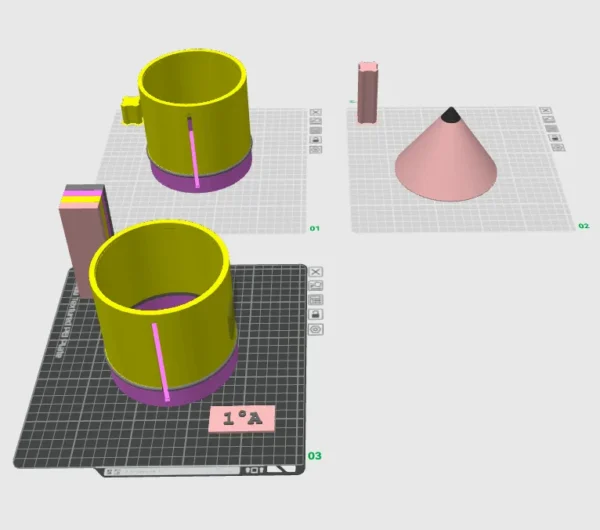 ✏️ Portapapel Higiénico en Forma de Lápiz — Modelo STL 3D