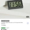 👽Base con reloj para Marvin el marciano.