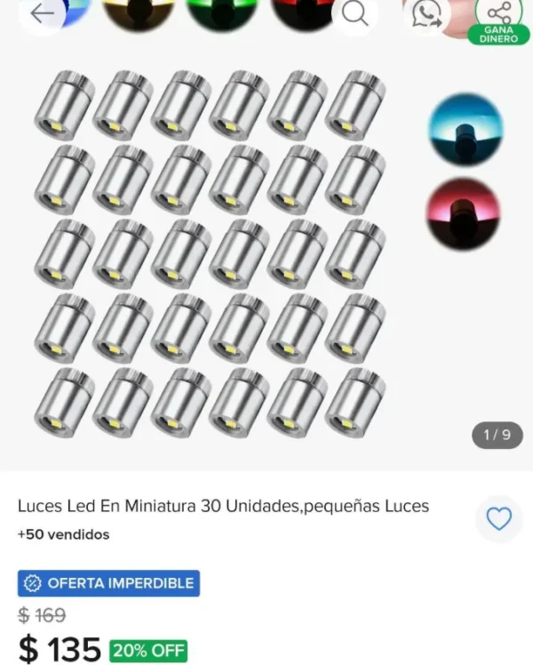 Copa Mundialista para Moneda con LED Incluido
