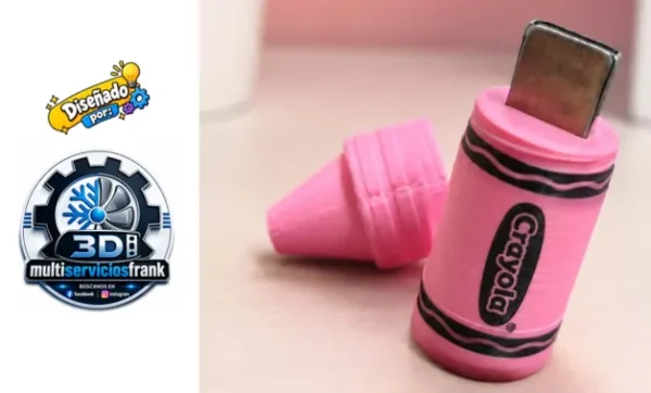 Crayola para USB | Modelo STL para impresión 3D