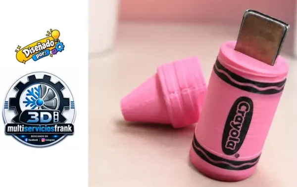 Crayola para USB | Modelo STL para impresión 3D