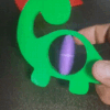 Porta Retrato y Etiquetas para Mochila Giratorios | Modelos STL para Impresión 3D