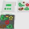 Porta Retrato y Etiquetas para Mochila Giratorios | Modelos STL para Impresión 3D