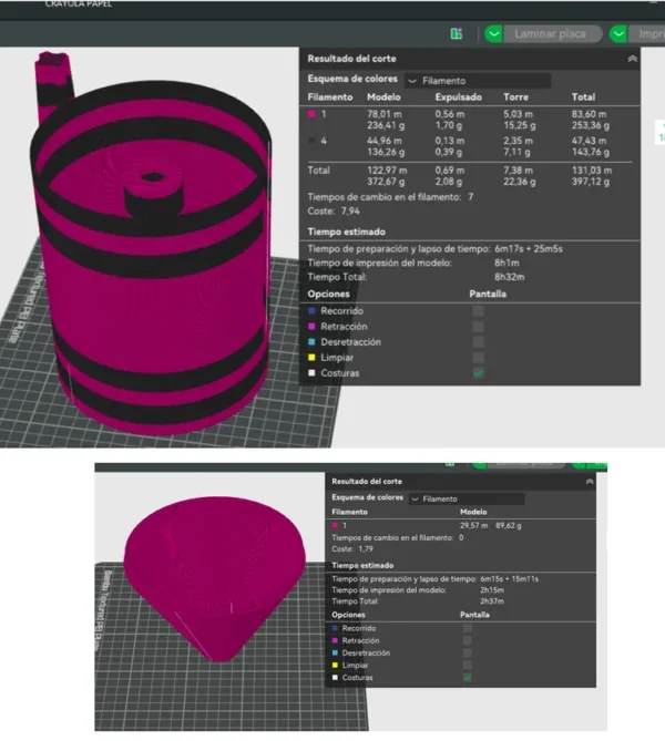 Crayola para Papel Higiénico | Modelo STL para Impresión 3D
