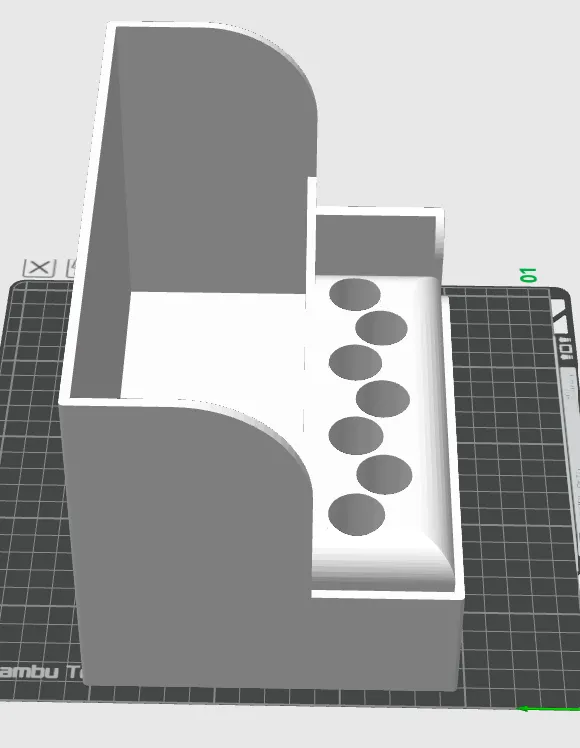 Organizador de Plumones – Modelo STL para Impresión 3D
