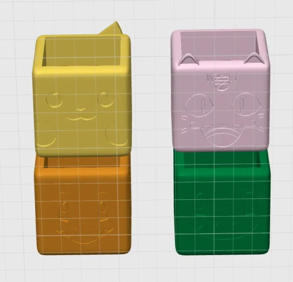 Poke Lapiceros – Organizador de Lapiceros para Impresión 3D