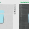 Porta Marbete para Auto STL – 119 x 95 mm | 2 Modelos para Impresión 3D
