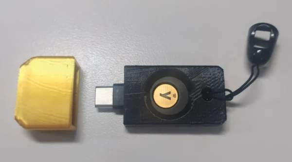 Case para USB YubiKey – 3 versiones | Modelo STL para impresión 3D