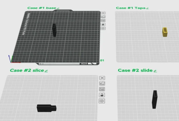 Case para USB YubiKey – 3 versiones | Modelo STL para impresión 3D