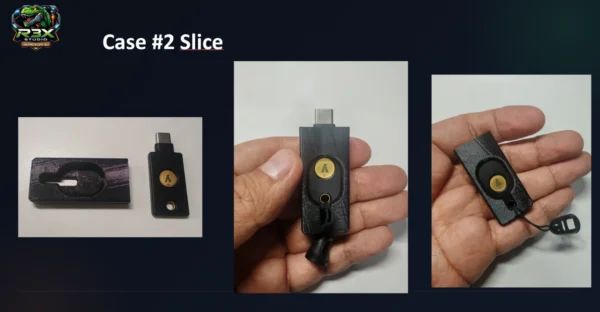 Case para USB YubiKey – 3 versiones | Modelo STL para impresión 3D