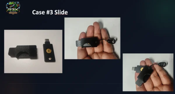 Case para USB YubiKey – 3 versiones | Modelo STL para impresión 3D