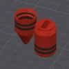 Crayola para USB | Modelo STL para impresión 3D