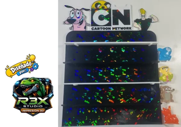 Catoon1 Exhibidor Cartoon Network para Coleccionables Little Bite