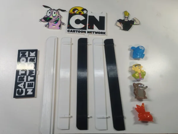 Catoon4 Exhibidor Cartoon Network para Coleccionables Little Bite