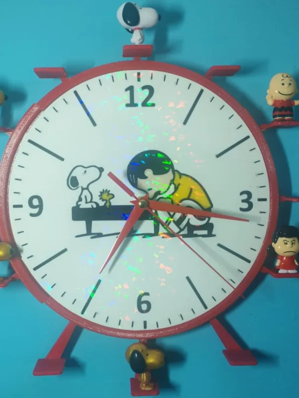 Exhibidor Reloj de Snoopy