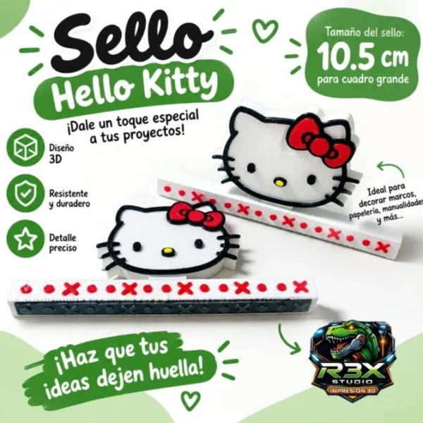 Sellos para margen de cuadro grande y cuadro chico – Modelo STL para impresión 3D